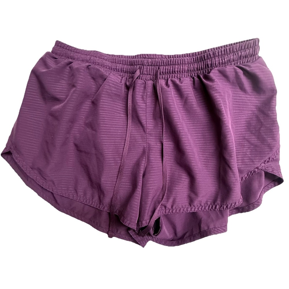 Old Navy Active Purple Running Shorts Womens Small Built In Liner Athletic Gym